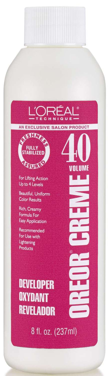 LOreal Oreor Creme Developer 40 Volume 8 oz - ANNS BEAUTY SUPPLY